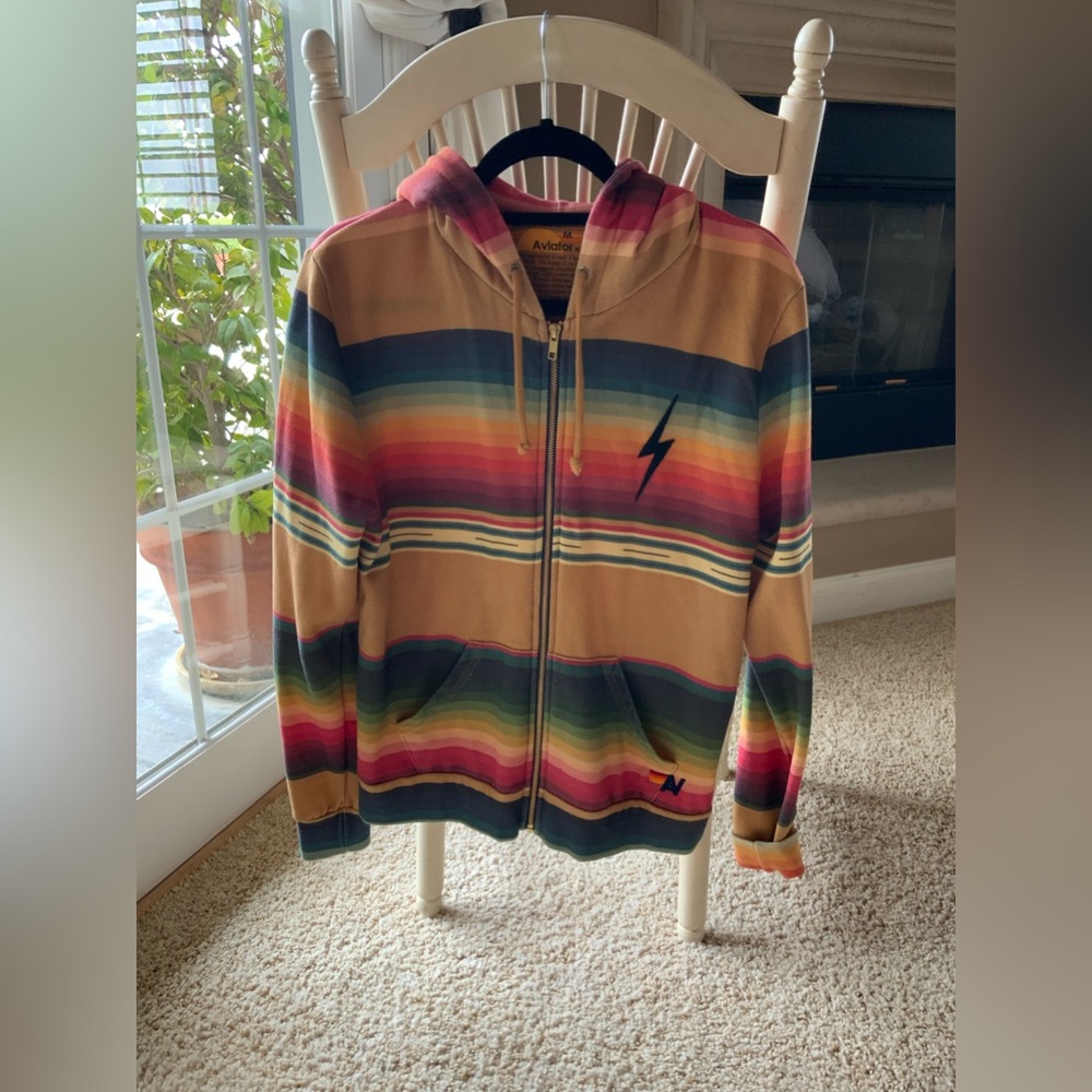 Aviator Nation Tulum Bolt Stitch Hoodie